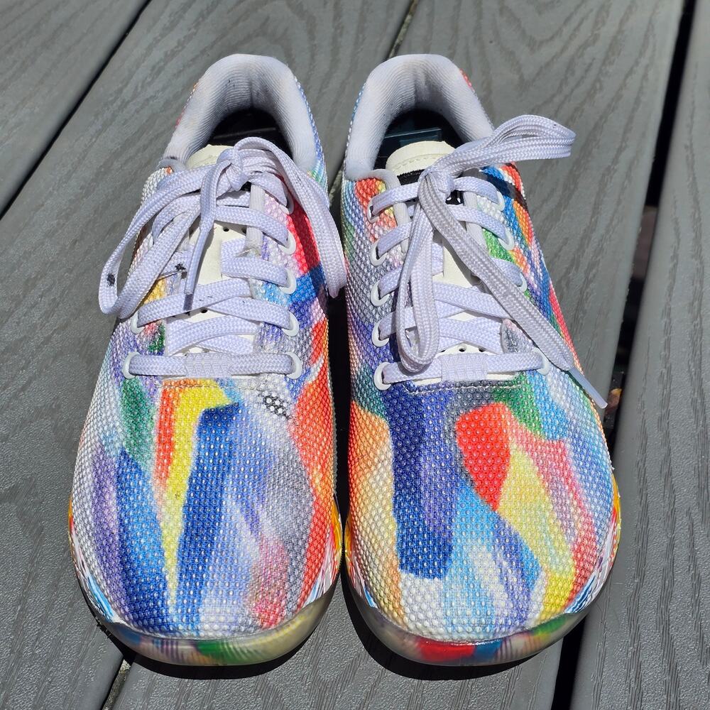 NOBULL Women's Pride Rainbow Athletic Shoes, Size 7.5